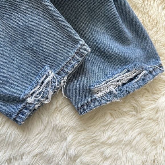 Current/Elliott Jeans The Vintage Cropped Slim in 2 Year Destroy Distressed 27 - Picture 9 of 14